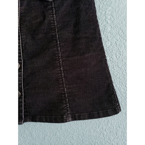 BDG | Corduroy A-Line Button-Front Mini Skirt - Picture 4 of 11